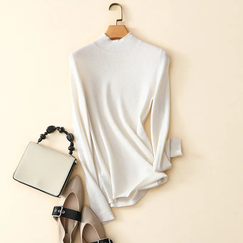2020 Women's Classic Cashmere Turtleneck Sweater